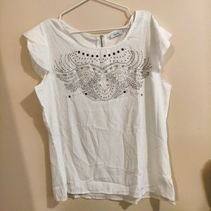 White blouse size:16